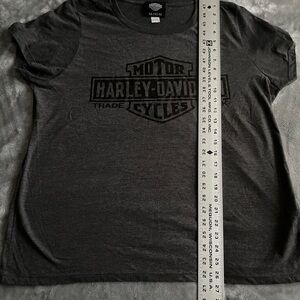 Harley-Davidson Women's Charcoal Tee  XXL